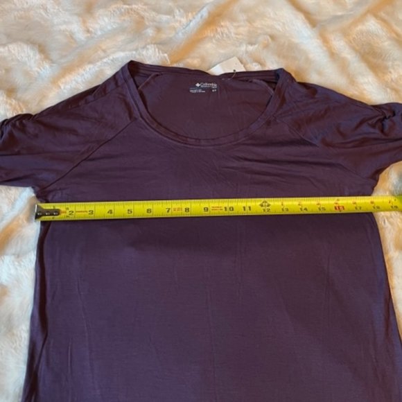 COLUMBIA Onmi-Wick Adera collection Purple Top Ladies Size Small NWT - Picture 9 of 13